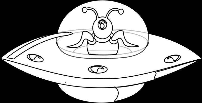 НЛО рисунок