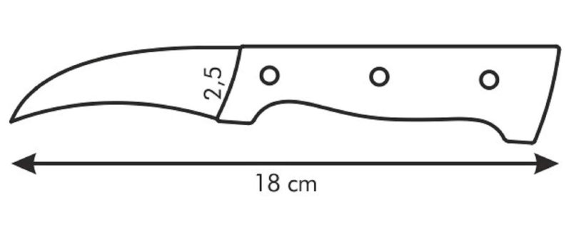Кулинарный нож Tescoma Home Profi 17 см 880529