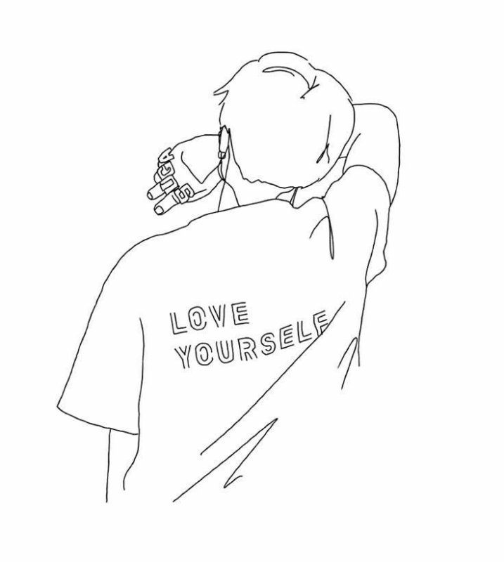 Рисунки для тату БТС