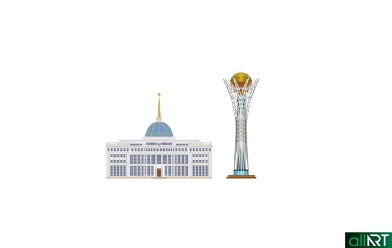 Символ Казахстана Байтерек