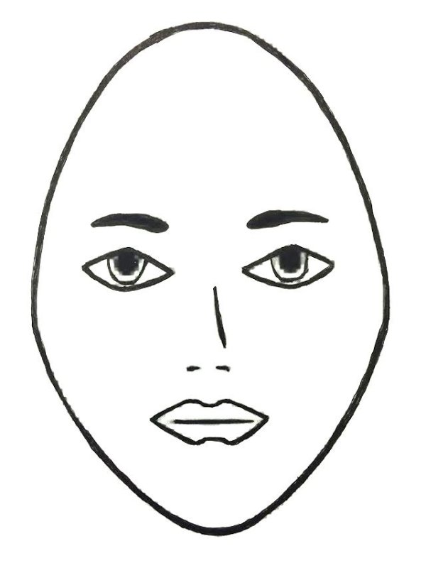 Лицо для макияжа