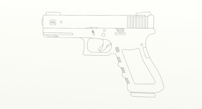 Пистолет Глок 22