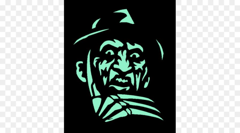 Фредди Крюгер силуэт