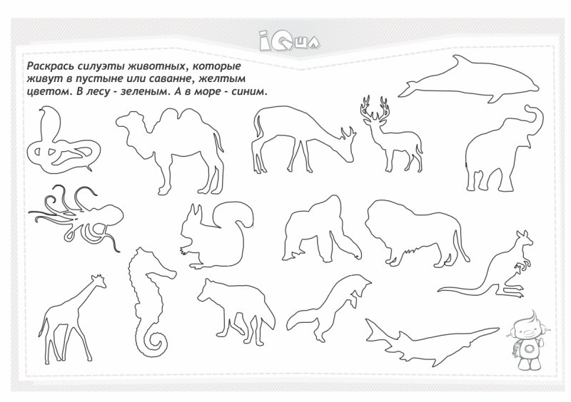 Задания логопеда на тему животные жарких стран