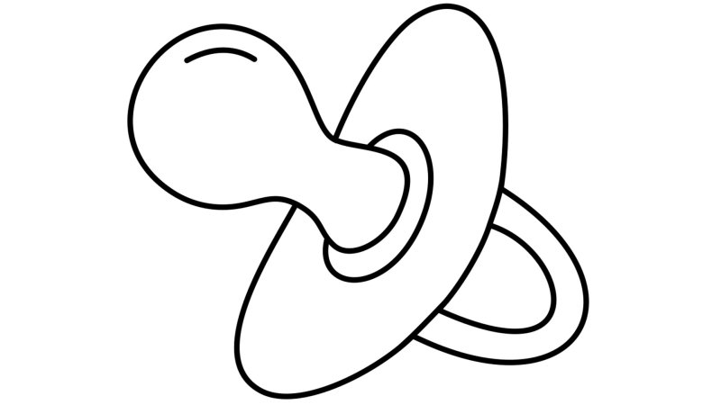 Соска раскраска