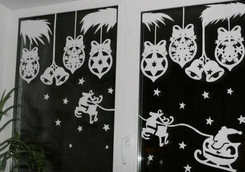 Новогодние окна