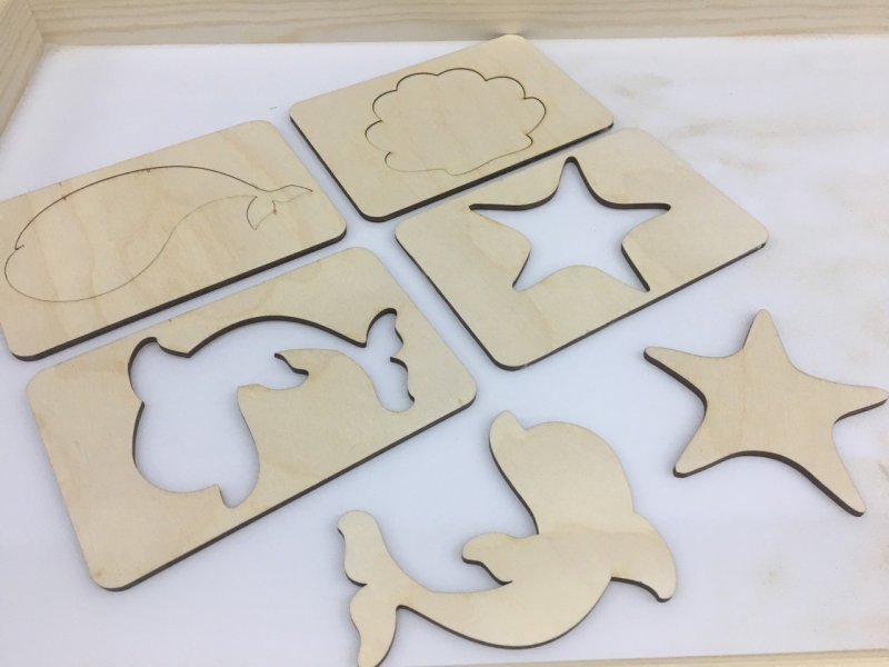 Набор трафаретов для рисования