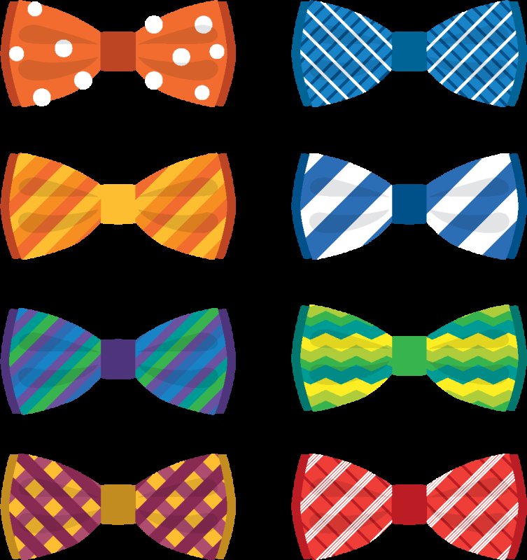 Галстук бабочка мультяшный