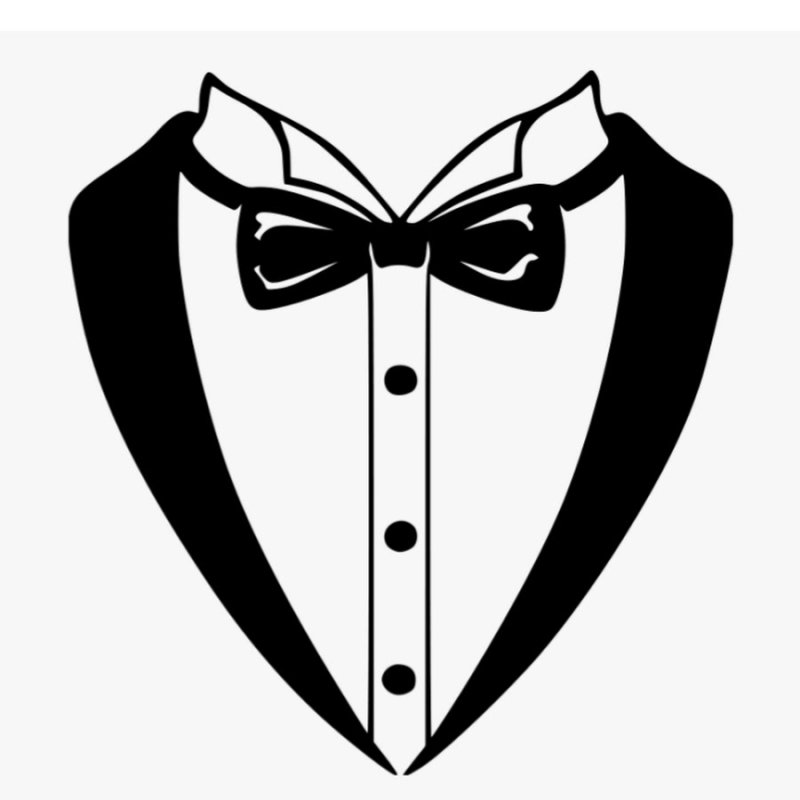 Смокинг рисунок