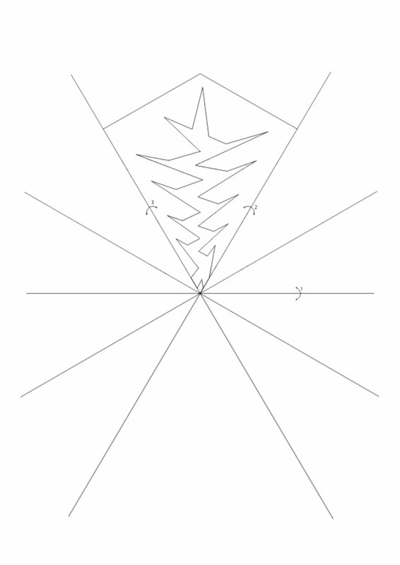 Шаблоны снежинок