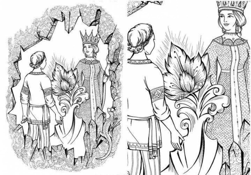 Сказ п.п. Бажова "каменный цветок"