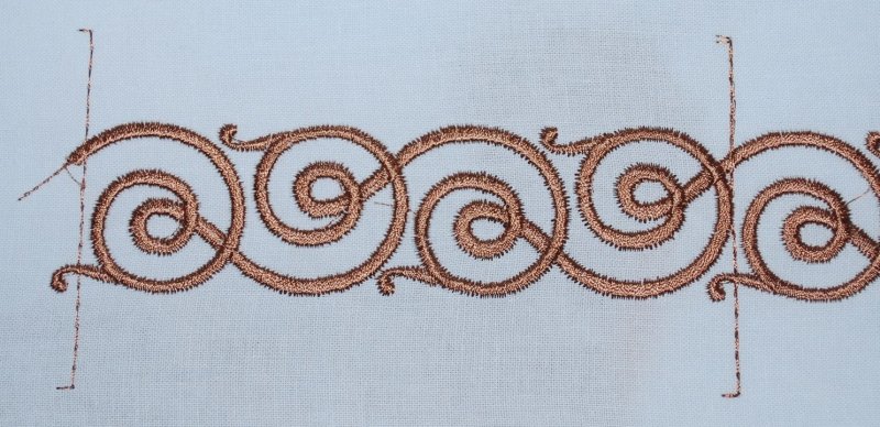 Орнамент для машинной вышивки