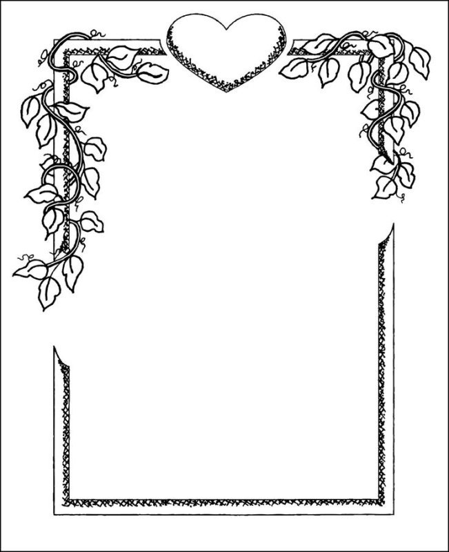 Рамка рисунок