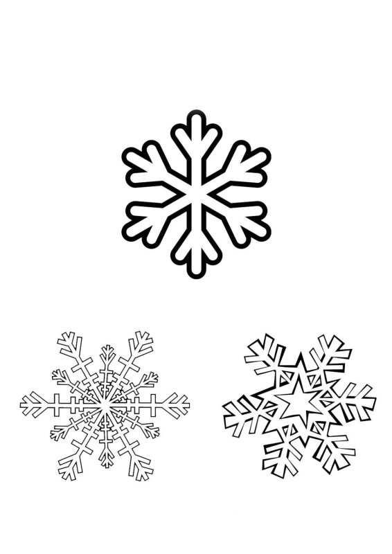 Маленькие снежинки