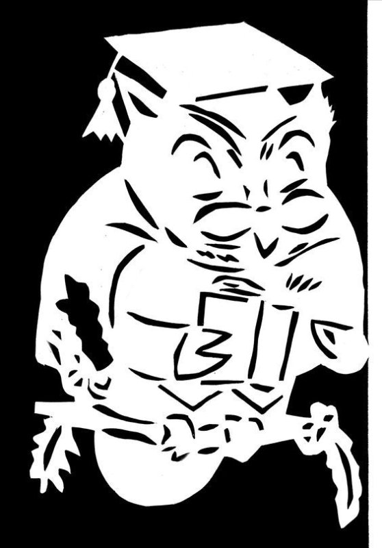 Трафареты вытынанок для библиотеки