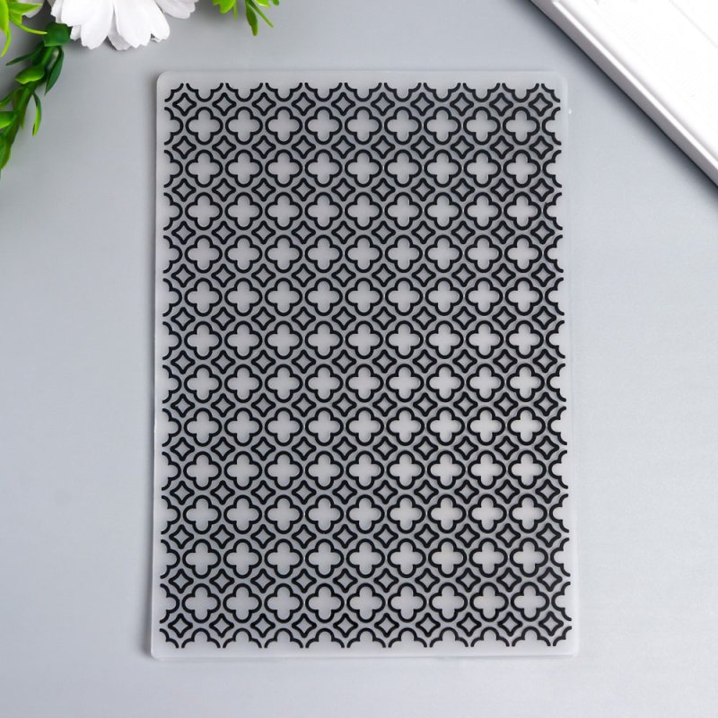 Крестик пластиковый широкий