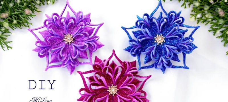 Объемная Снежинка BP AJFVBHFYF