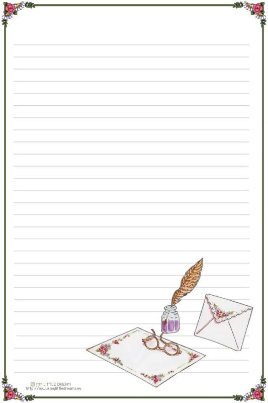 Красивые бланки для писем