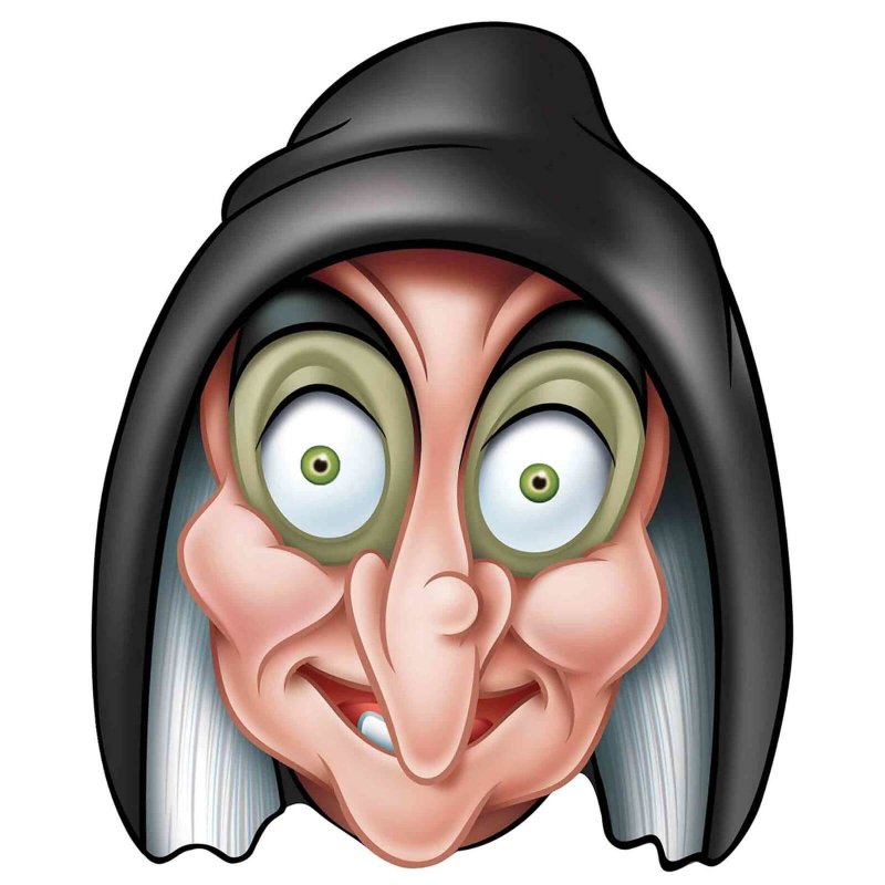 Карнавальная маска "баба-Яга"