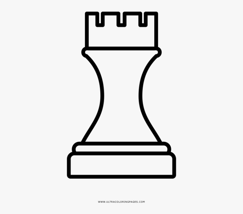 Шахматная фигура Ладья для детей