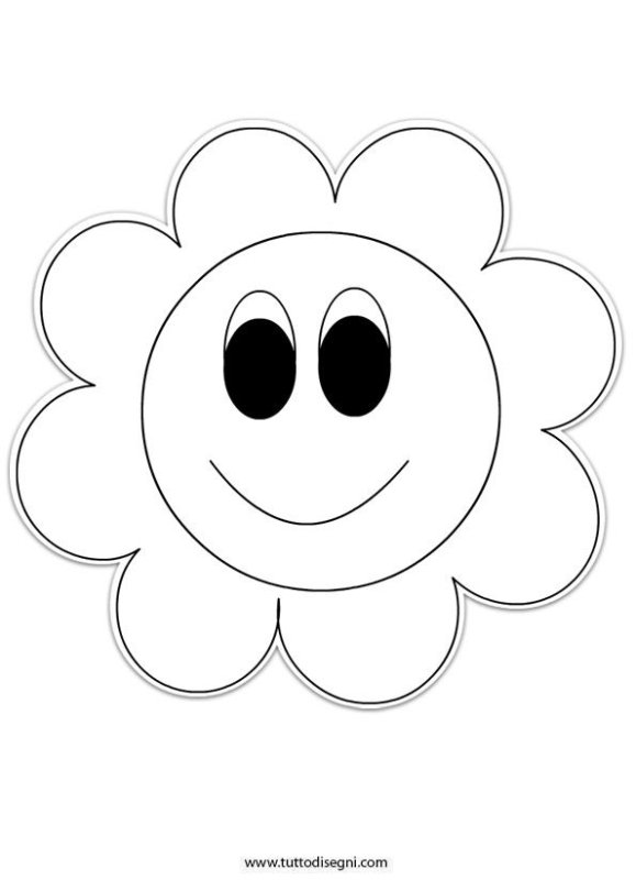 Трафареты цветов для поделок