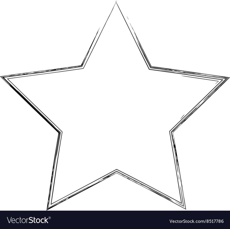 Трафарет звезды