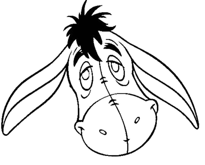 Маска осла из Винни пуха