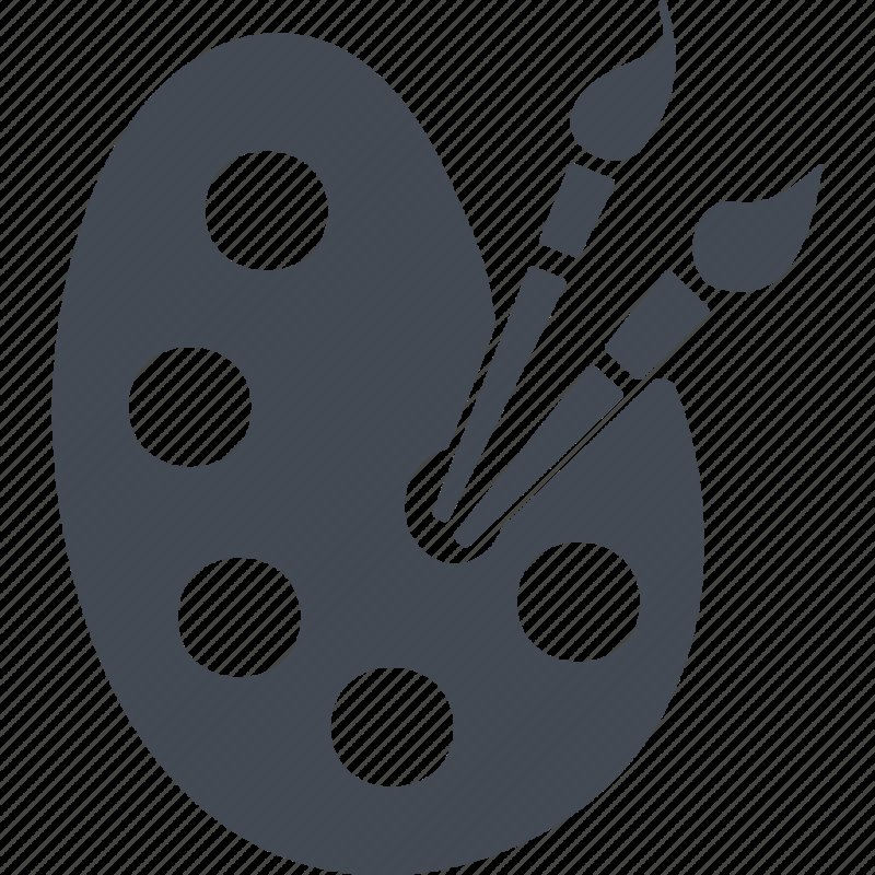 Палитра красок вектор