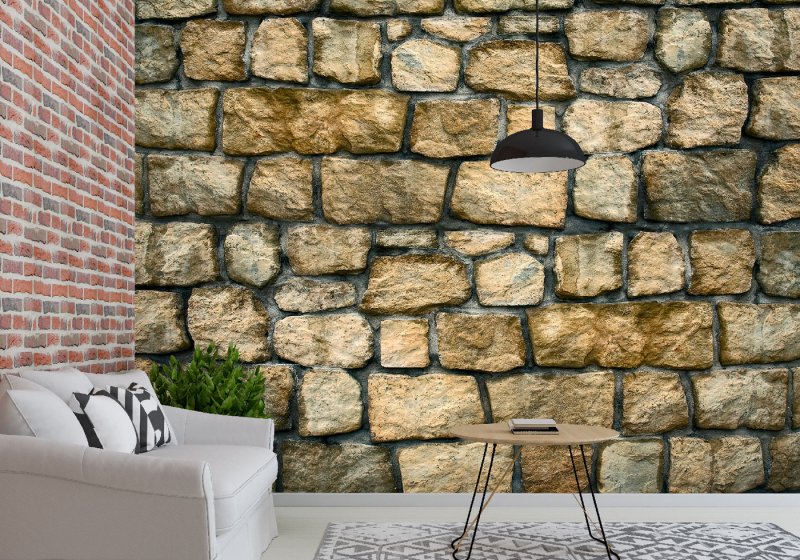 Красивая кладка камня