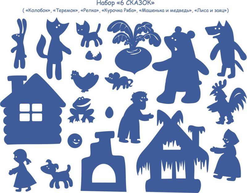 Теневые куклы театр теней