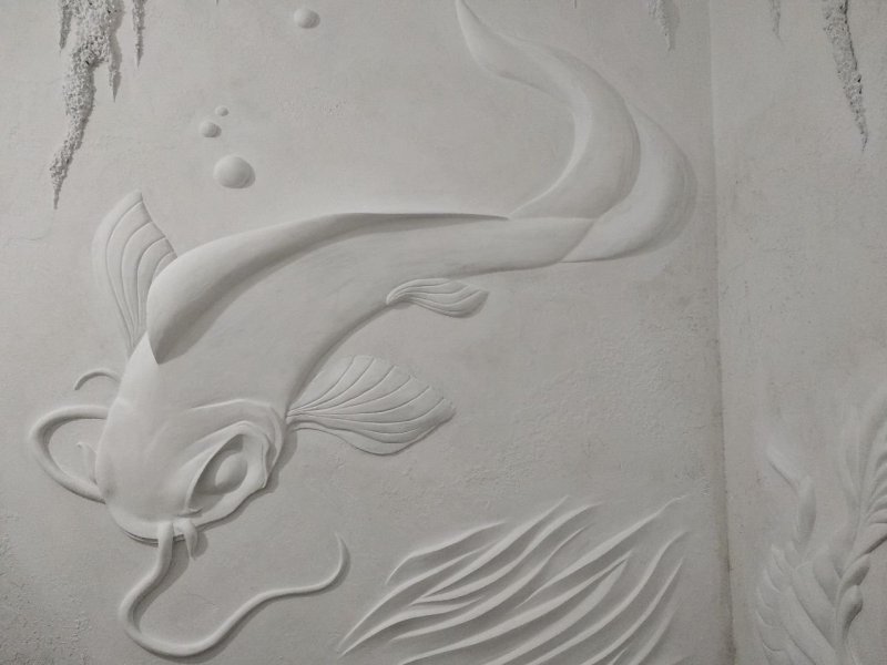 Штукатурка барельеф ВГТ