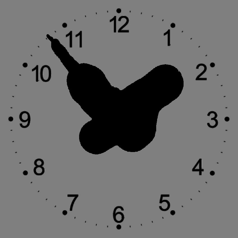 Часы циферблат