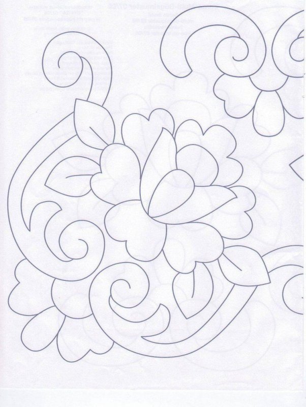 Узоры для вышивки Ришелье