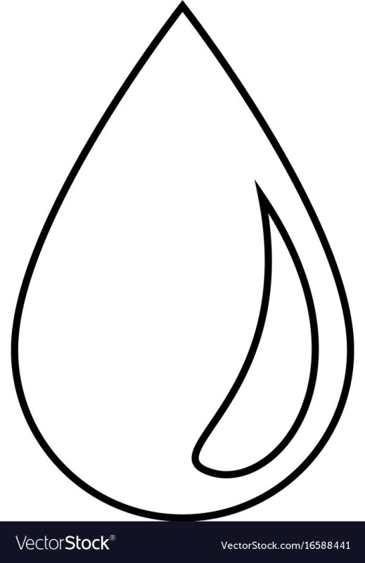 Капелька для раскрашивания