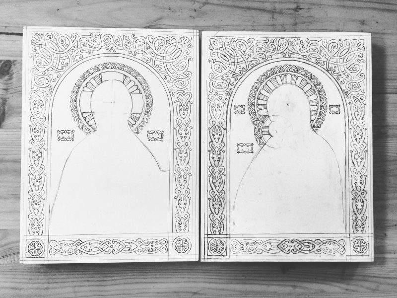 Орнамент резьба по левкасу