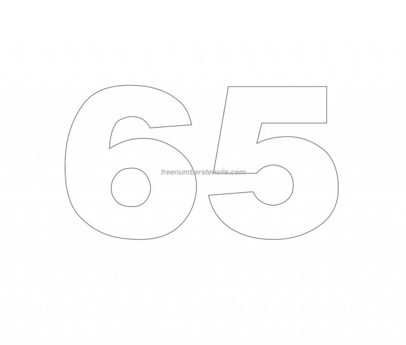 Цифры трафарет для вырезания