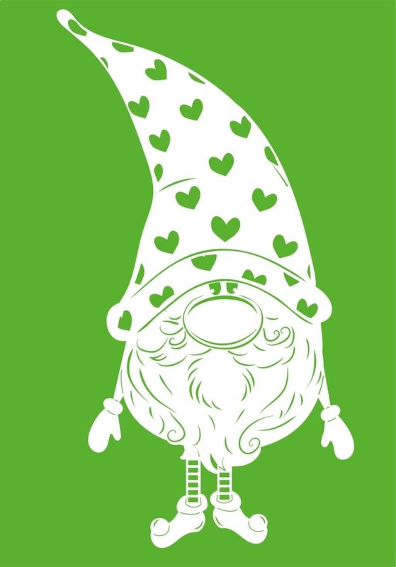 Новогодние Гномы на окна