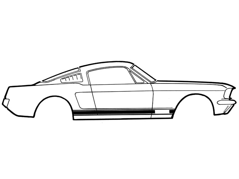 Ford Mustang gt500 Blueprint