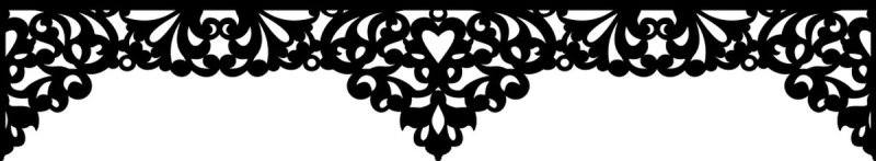 Ажурный ламбрекен трафарет для вырезания