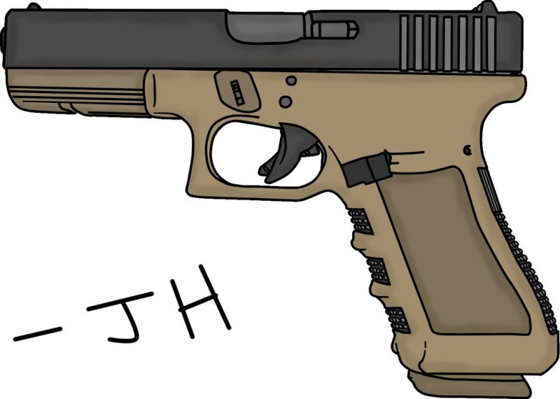 Глок 18 чертеж