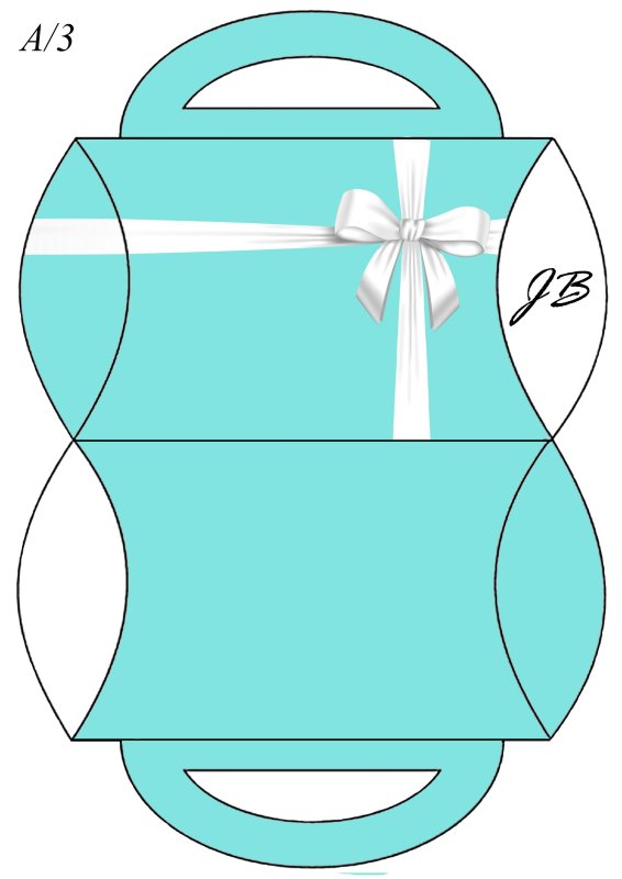 Лекало для подарочной коробки