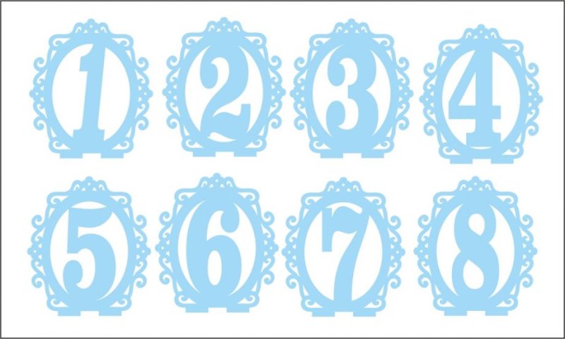 Номерки на столы на свадьбу шаблоны