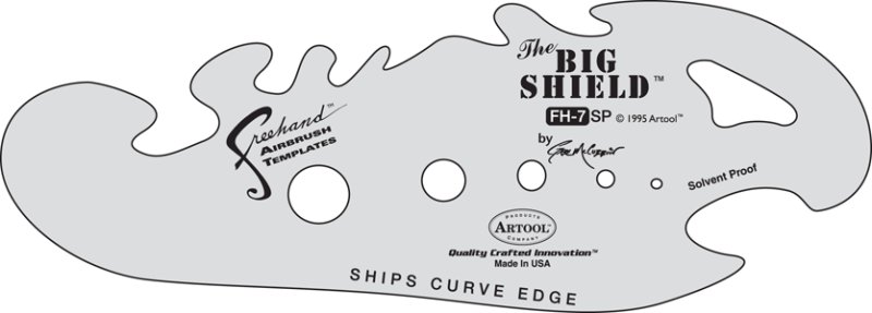 Трафареты и лекала для аэрографии