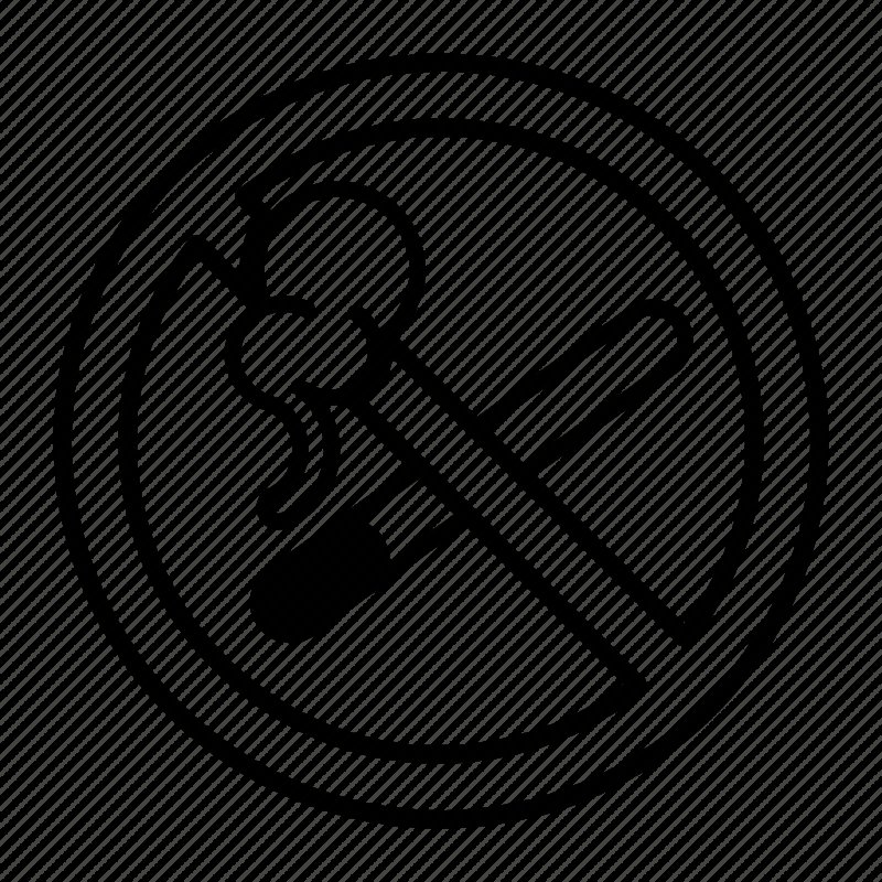 Знак «курить запрещено»