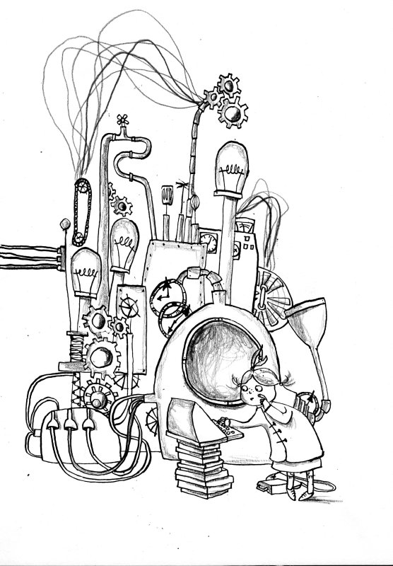 Машина времени раскраска