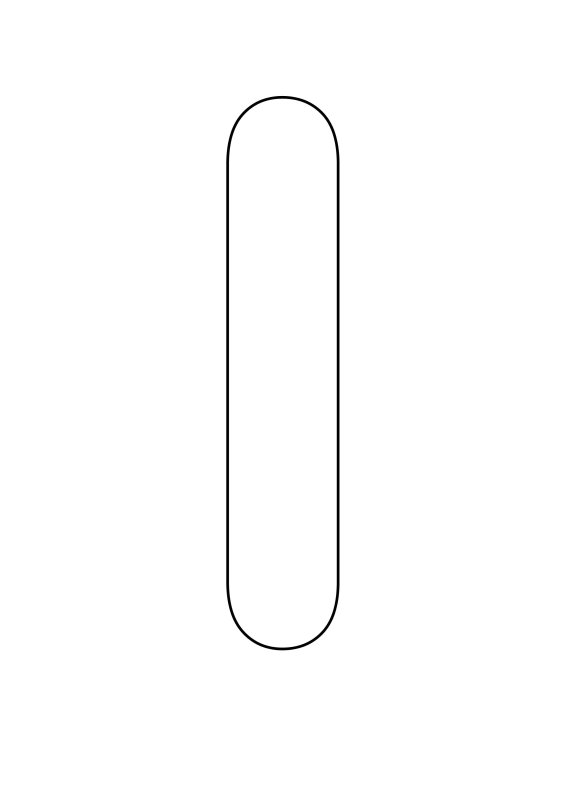 Английская буква л маленькая