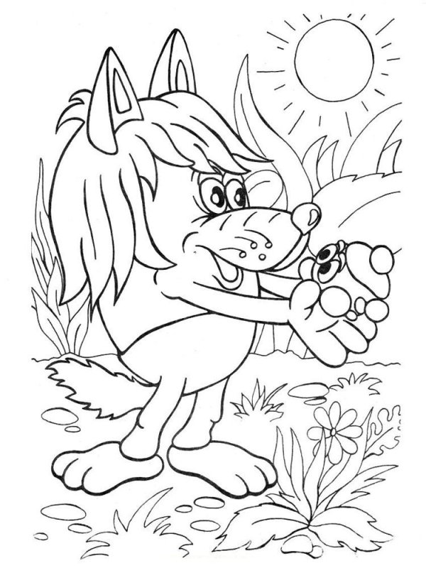 Раскраски мультфильмы