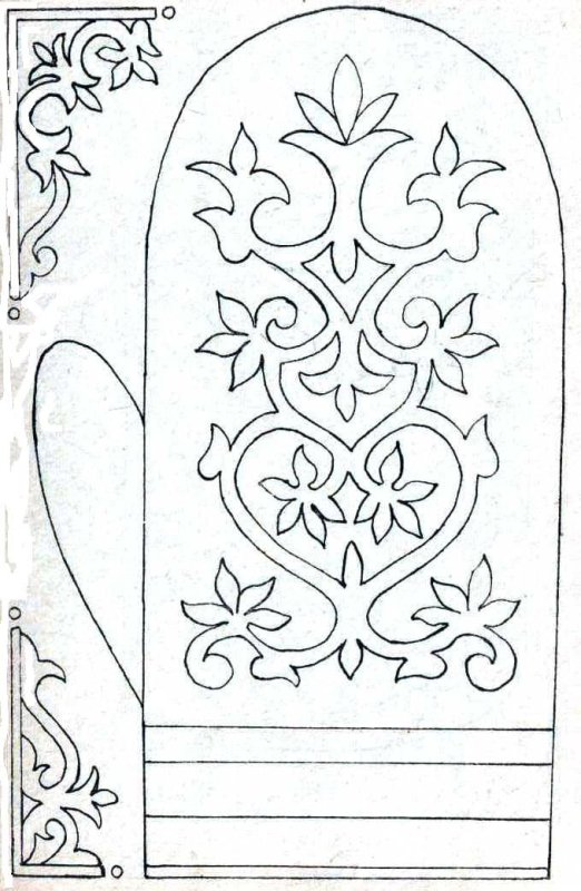 Хакасские узоры пого