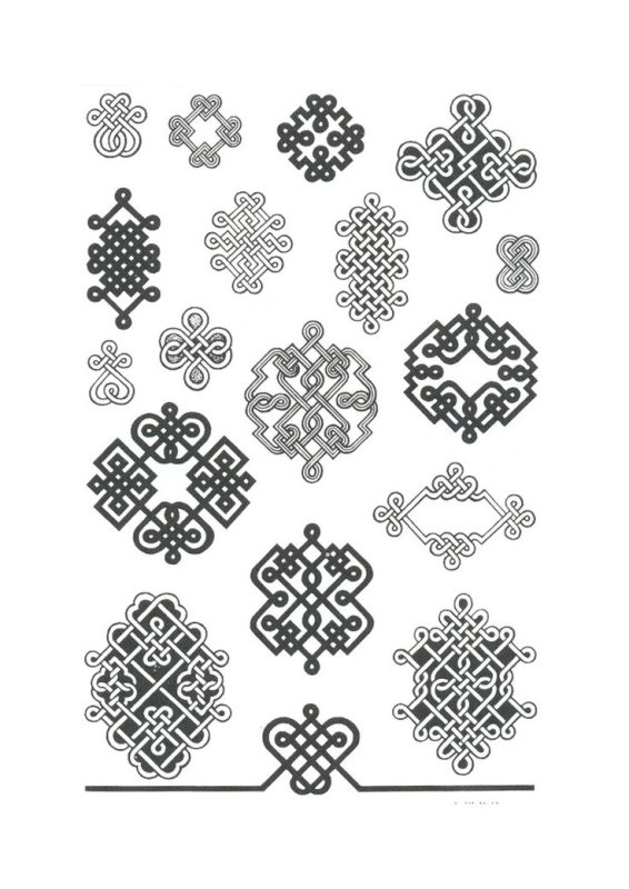 .Бурятск Бурятский орнамент