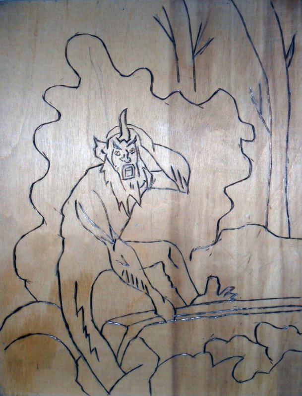 Рисунок Шурале Габдулла Тукай